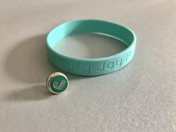 Identify Joy People - Single Package with 1 Bracelet/1Pin